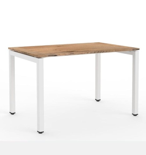 stół biurowy Stb 1280 blat z płyty wiórowej okleinowany - kolor lancelot