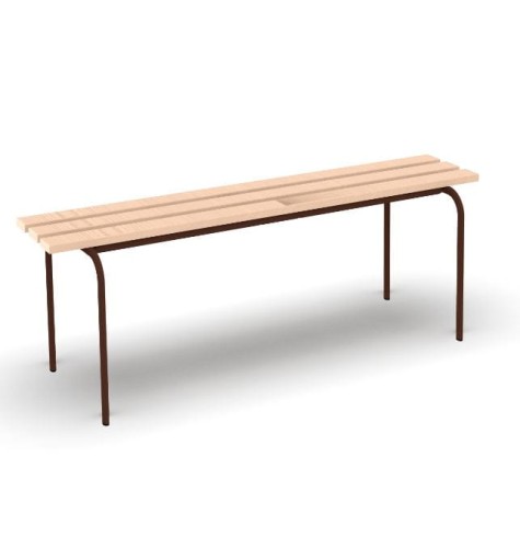 ławka z rurki stalowej ŁO 1