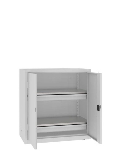 szafa z półkami i szufladami niska