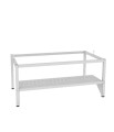 podstawa zwykła z półką na buty do szaf socjalnych o szer. 90 cm