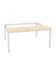 podstawa z ławką stałą do szaf socjalnych o szer. 90 cm