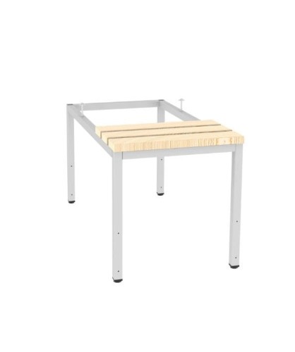 podstawa z ławką stałą do szaf socjalnych o szer. 40 cm