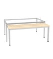 podstawa z ławką wysuwaną do szaf socjalnych o szer. 90 cm